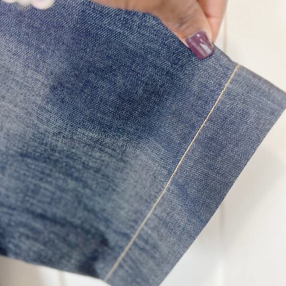 Lauren Ralph Lauren Denim V-Neck Collared Shift Dress Blue XXL | Classic Jean - Picture 11 of 11